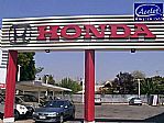 Letrero de Letras Corporeas HONDA