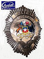 LETREROS INTERIORES PLACA POLICIA DE INVESTIGACIONES