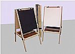 Atril Pizarra Doble Plegable