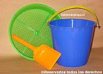 Balde de Playa con Arenero Grande