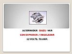 ALTERNADOR CHEVROLET ISUZU