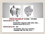 ALTERNADOR DELCO REMY 20 SI