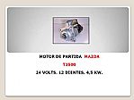 MOTOR DE PARTIDA MAZDA