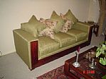 Sofa aplicaciones madera cuadrado