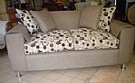 SOFA CUADRADO CON PATAS METALICAS