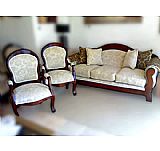 JUEGO SOFA + 2 SITIALES