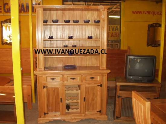 www.ivanquezada.cl - MUEBLES DE MADERA. MUEBLES RUSTICOS DE MADERA