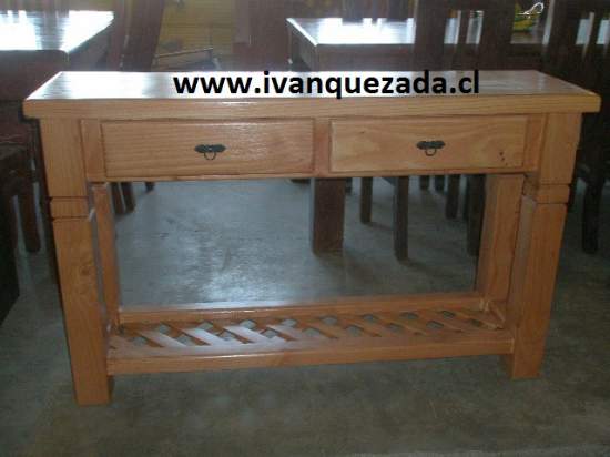 www.ivanquezada.cl - MUEBLES DE MADERA. MUEBLES RUSTICOS DE MADERA