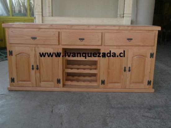 www.ivanquezada.cl - MUEBLES DE MADERA. MUEBLES RUSTICOS DE MADERA