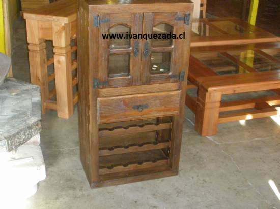 www.ivanquezada.cl - MUEBLES DE MADERA. MUEBLES RUSTICOS DE MADERA