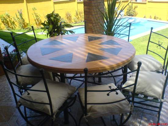 www.mueblesdeterraza.cl - MUEBLES DE TERRAZA- comedor para terraza