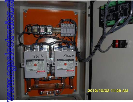 Motor generador de corriente alterna