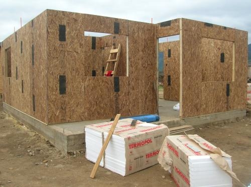 Casas prefabricadas en paneles sip