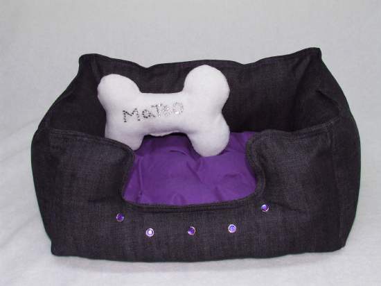 Camas Jeans -www.paramascotas.cl - Camas para mascotas, cama