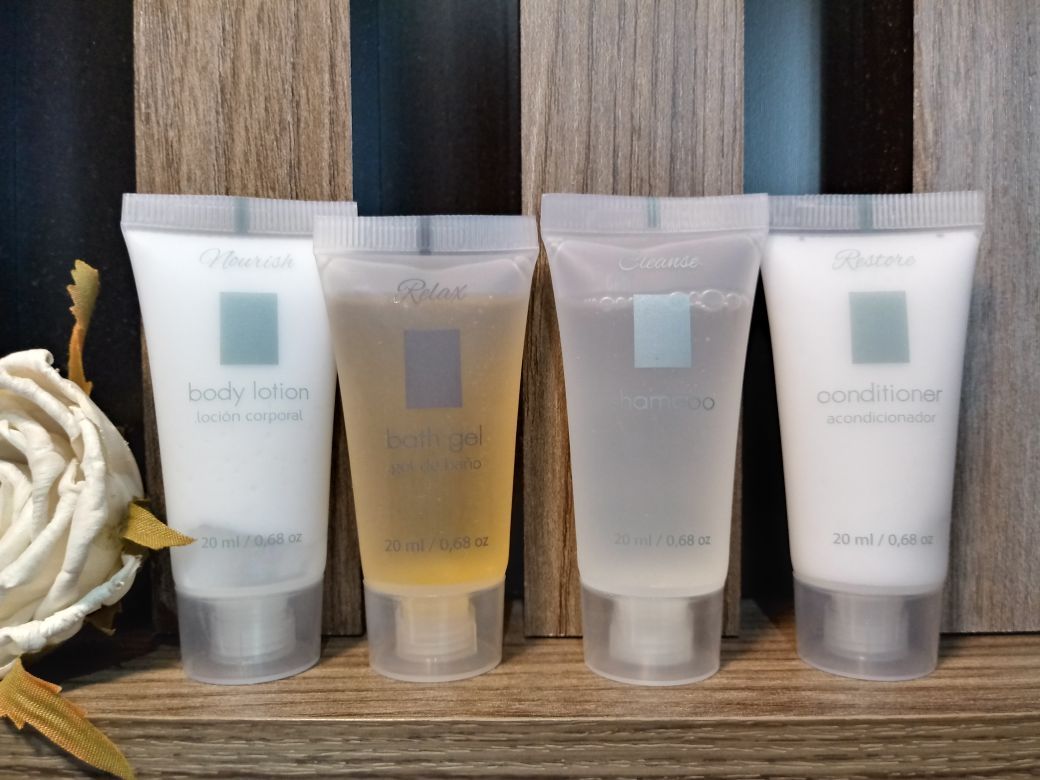 www.hotelamenities.cl - Jabón tocador, Shampoo, Acondicionador para