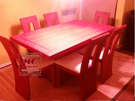 Comedores www.mueblesgilberto.cl fabricacion de muebles ...