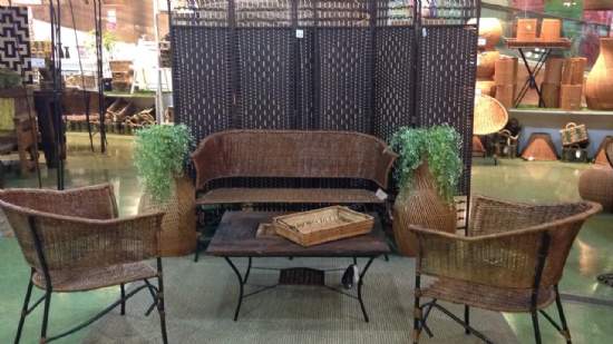 Juego De Terrazas De Mimbre - Ideas de nuevo diseño