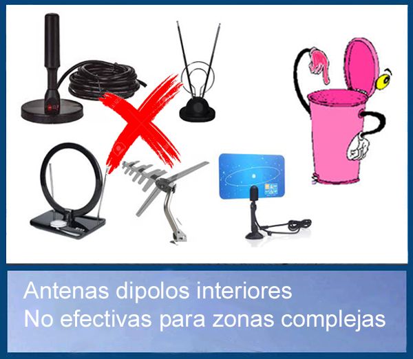 La mejor antena TDT para zona rural 